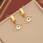 Evil Eye Earrings v5