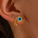 Evil Eye Earrings