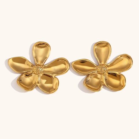 Miranda Flower Brooches Earrings