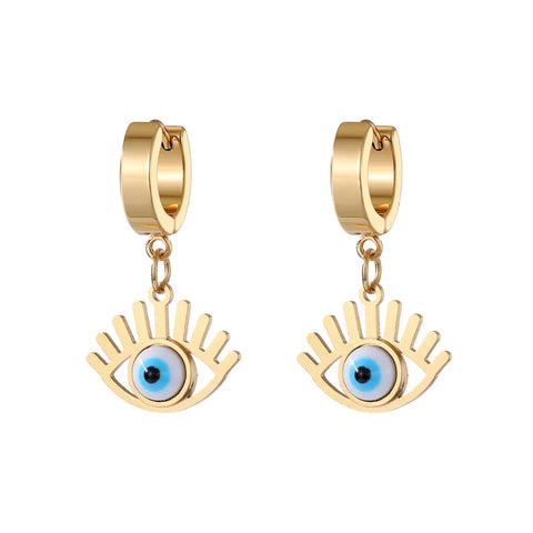 Evil Eye Earrings v9