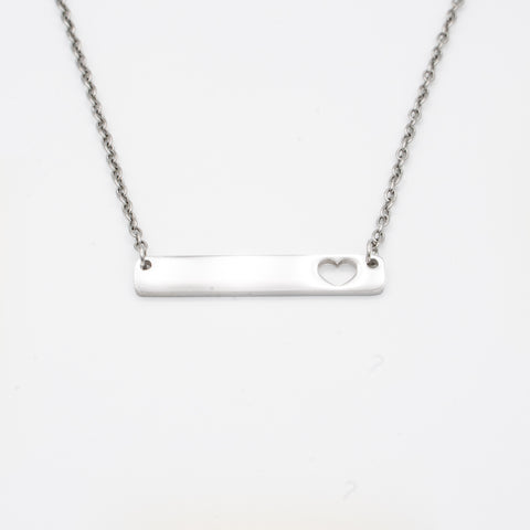 My Heart Bar Necklace