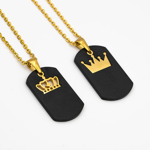 Royalty Dog-Tag Necklace